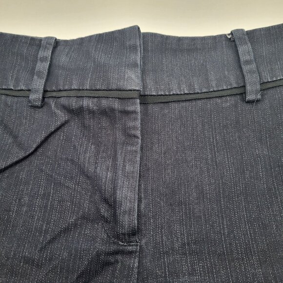 New York & Company 7th Ave Design Studio Women's SZ 8 Flat Front Chino Shorts - Picture 3 of 10